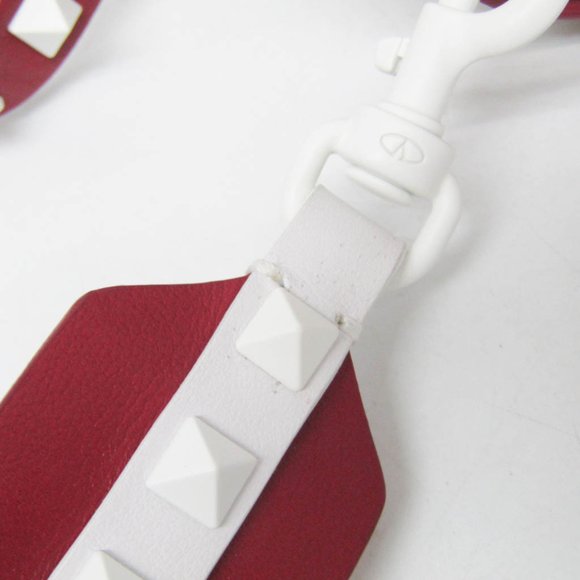 VALENTINO GARAVANI Red Leather Shoulder Bag - Picture 11 of 16